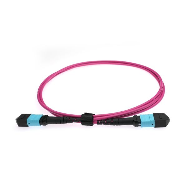 Type A/B/C Polarity 12 Fiber MPO MTP OM4 Fiber Optic Cable for Fast Data Transfer