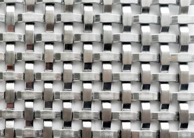 Rede de arame tecida Mesh Wall Cladding For Architectural decorativa de aço inoxidável do metal