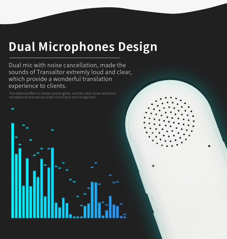 Two Way Portable Language Translator Machine Mini AI Translation Pen