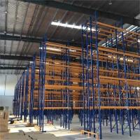 Étagères de haut niveau Étagère de stockage Protection contre la corrosion Système industriel de support de palettes lourdes