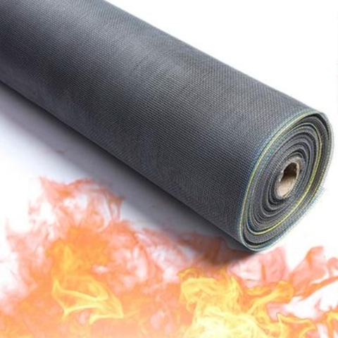 Fire Proof Fiberglass mosquito screen Roll For Doors And Windows