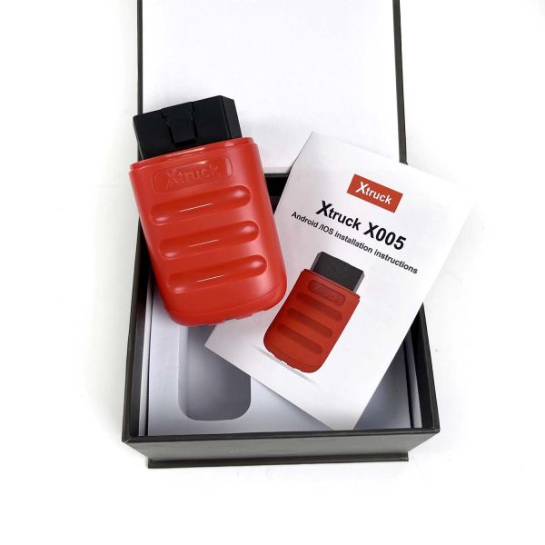 Xtruck X005 Heavy Duty Truck OBD Scanner with 8 OBDII Test Modes Two Years Free Updates and Read Fault Codes