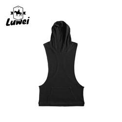 Homens Hollow Treinamento Tank Top Fitness Camisa de baixo sem mangas