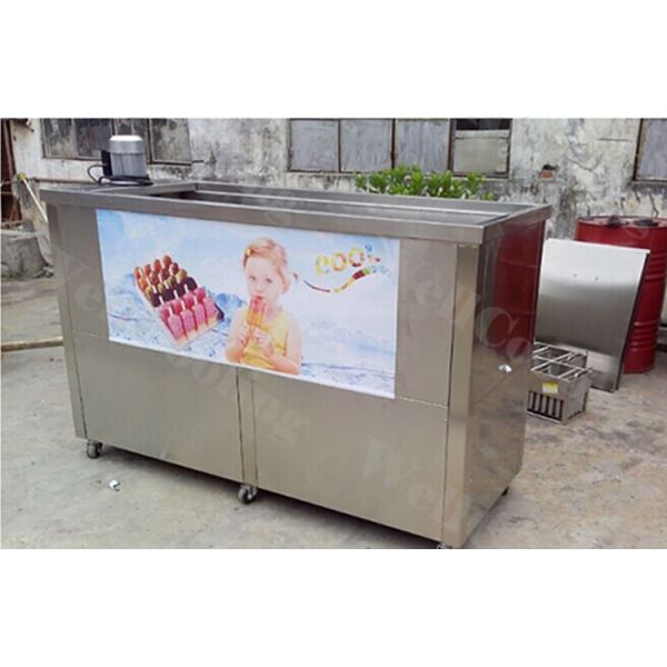 Stainless Steel High Quality Ice Lolly Machine / Popsicle Making Machine With Automatic Mold