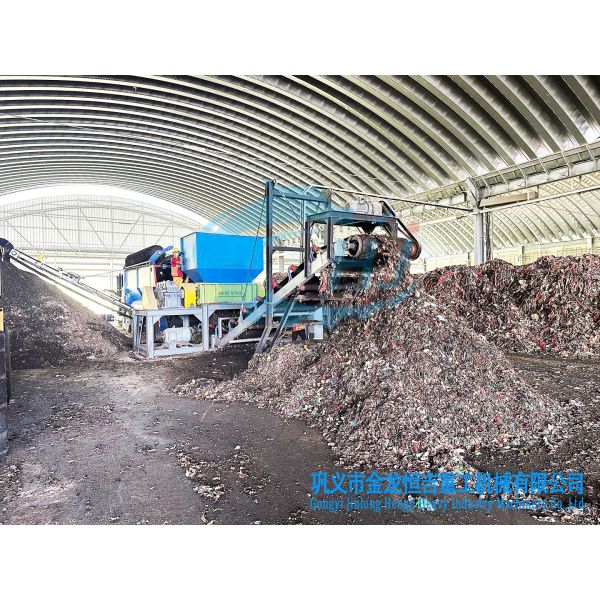 Double Shaft Shredder with Six-fold Seal Helix Tool Arrangement and Hexagonal Cutter Design for Efficient Metal Shredding