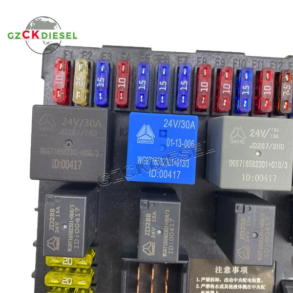 Assemblage de boîte de jonction électrique WG9716582301 WG9716582301/3 pour le camion Sinotruk HOWO