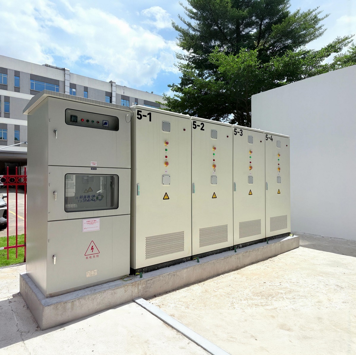 125kW 261kWh Liquid Cooling BESS Energy Storage System for Factory Peak Shaving and Solar Integration