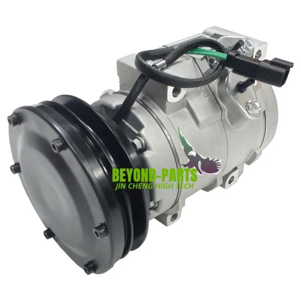 Compressor 447260-6121 da condição do ar de AC Spare Parts 24V da máquina escavadora de catererpillar 320D