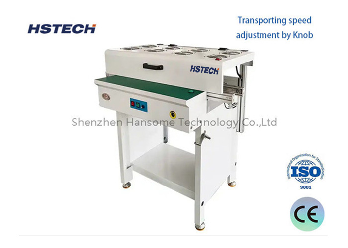 Stable Structure Stainless Steel Manual Hand Crank ESD Belt PCB Handling Equipment