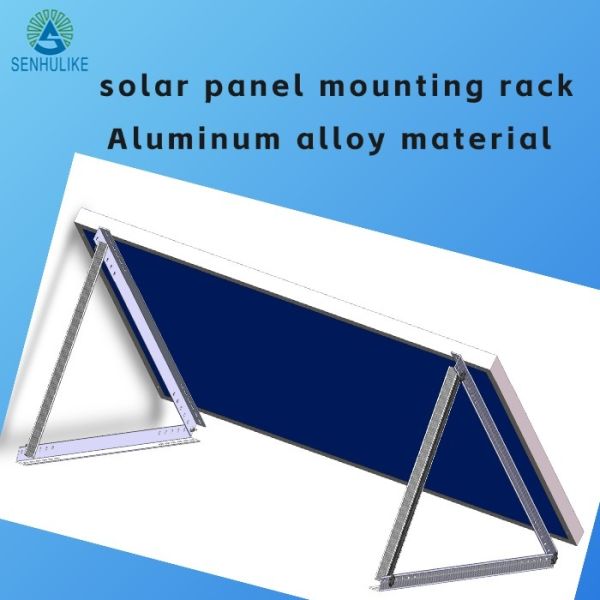 Soporte triangular de aluminio fotovoltaico personalizado para generación de energía solar