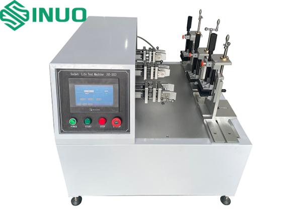3-Station Synchronous Plugs Socket-outlets Switches Endurance Test Equipment