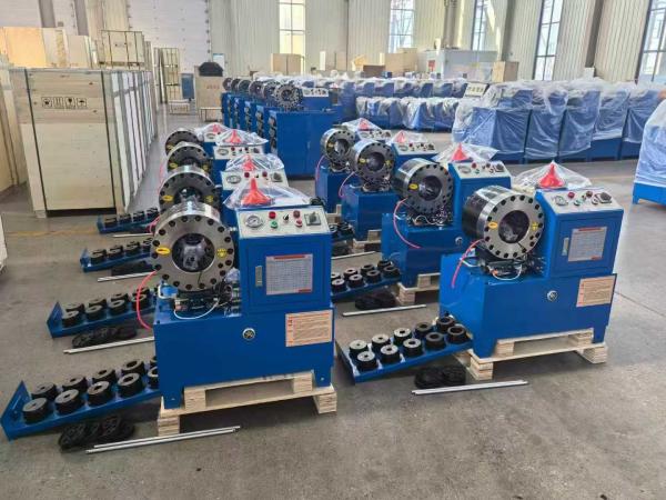 DX68 Máquina de acoplamiento de mangueras con rango de acoplamiento de 6-51 mm Capacidad de 2 pulgadas y 10 matrices incluidas