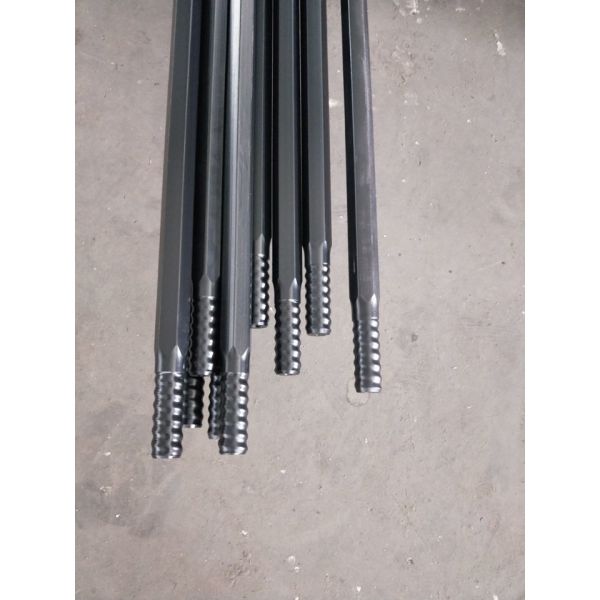 Hex 25 Drifter Rod Speed Rod Shank End rod R25 Length 610-3600mm For Mining