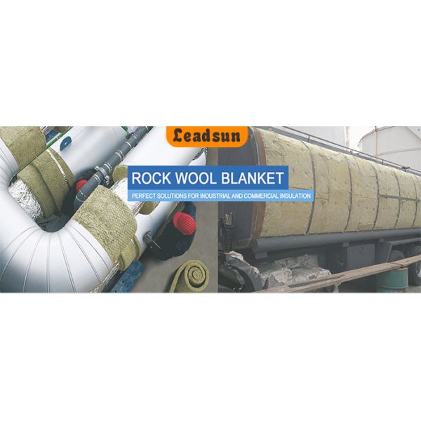 Soundproof Rock Wool Blanket Mineral Wool Insulation Roll For Roof Construction