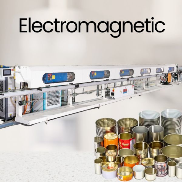 オイル&食品用金属缶の高速電磁乾燥機 (230~500pcs/min)