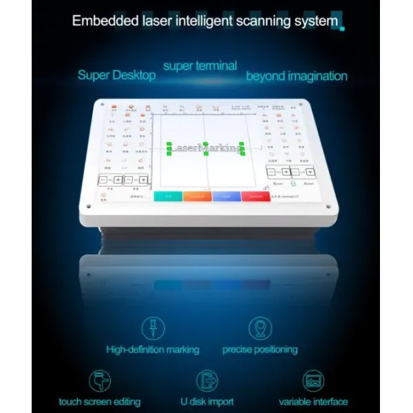 Portable Handheld Laser Marking Machine with Safe Cover