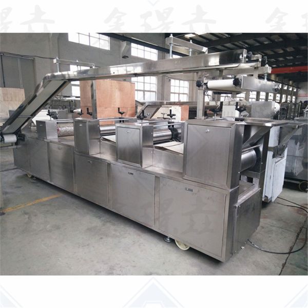 Double Colors Baguette Bread Baking Tunnel Oven with Corn Raw Material and PLC Control