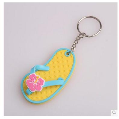 New creative promotion gift product wedding gift flip flop bottle opener soft rubber