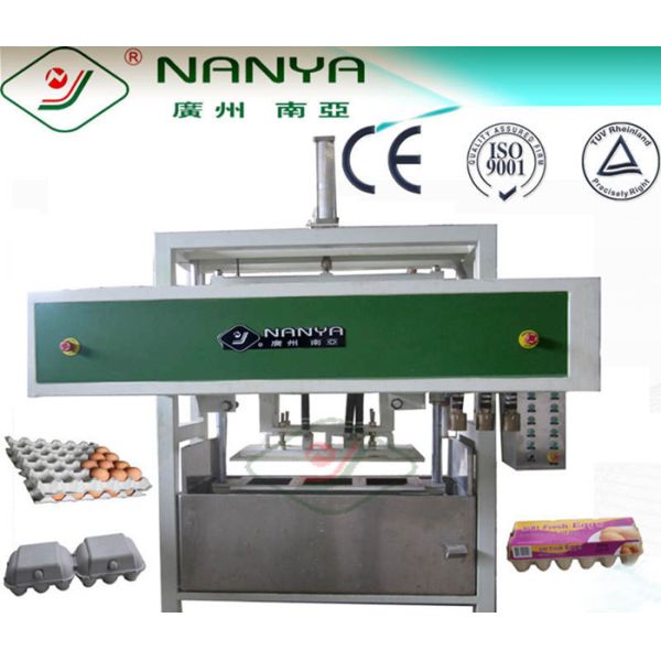 Automatic Egg Carton Paper Tray Making Machine 1800Pcs / H