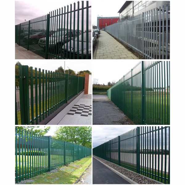 Safety Isolation Galvanized Steel Fence Non Fading Anti Aging From Vietnam