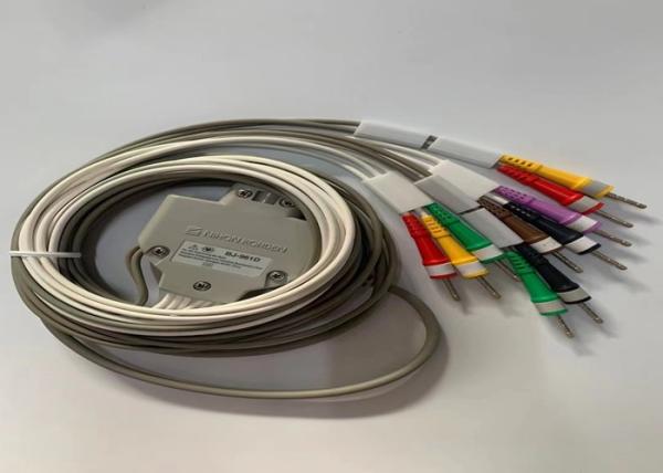 EU Standard Medical Device Consumables Cable BJ-961D For electrocardiograph