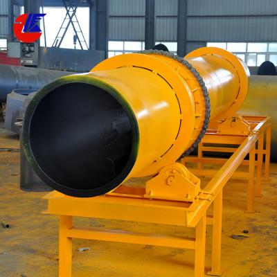 Secador giratório industrial do estrume inoxidável dobro do cavalo do cone
