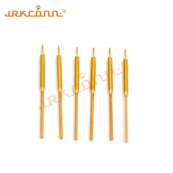 Gold Plating Machined Pin PCB Connectors Brass Pin Male Pin Connector Adapter Terminals