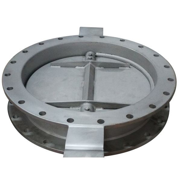 Pneumatic Control Flange Butterfly Valve Flange End