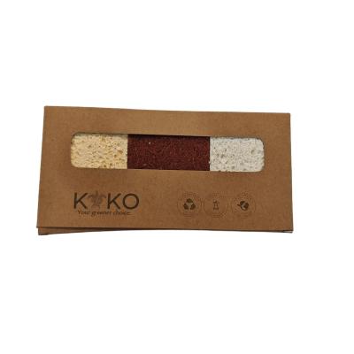 Biodegradable Sisal Scrub Sponge Compostable Kitchen Cleaner