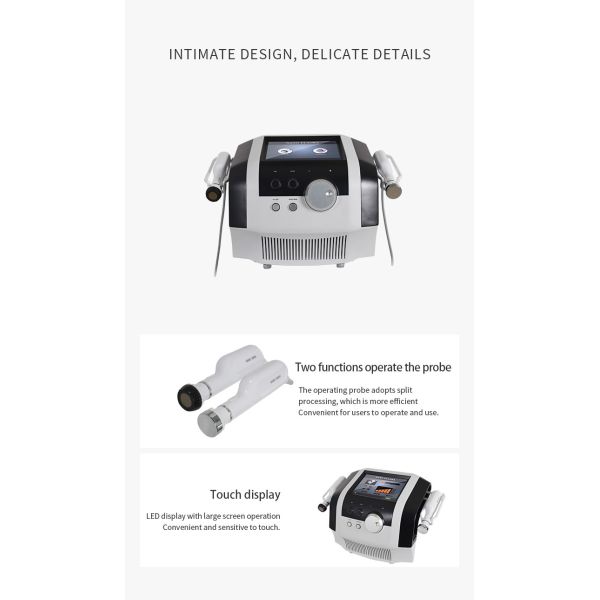 Non Invasive 2 Handles Anti Aging Ance Removal Ultrasonic Ceramic Space Plasma Machine
