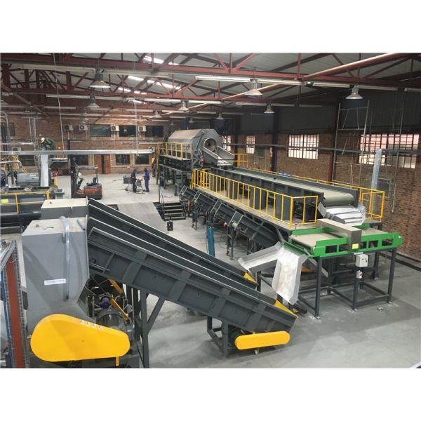 Автоматическая машина для переработки пластмассы для стирки 500 кг/ч