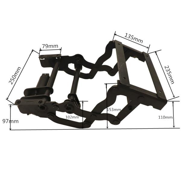 Car seat power seat leg support captain's Chair luxury conversion van seating leg rest van Seat Adjustable Foot Rest Leg Support