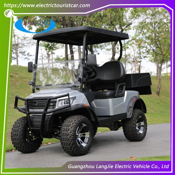 Автомобильные тележки AC Club 48V/5KW Электрическая тележка Golf Buggy 4 Wheel Club Автомобильная тележка