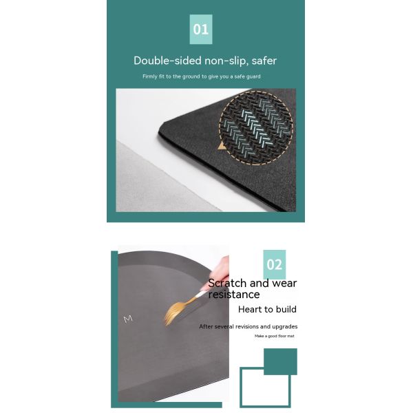 Картина показывает ванный пол Мата для ванны Устойчивый ковер для ванной комнаты