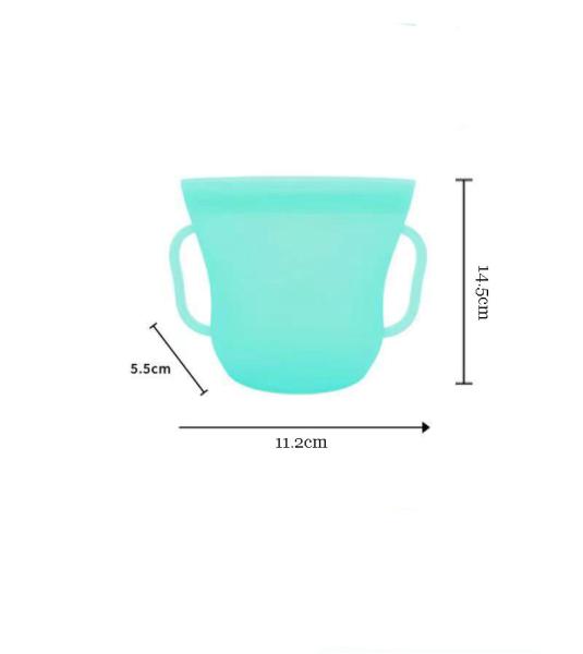 Harmless Durable Silicone Breastmilk Storage Bags , Multipurpose Silicone Snack Pouch