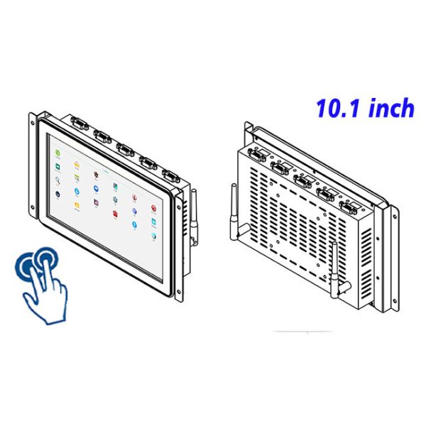 10.1-Inch Android Embedded Interface for Smart Vending Machines, Healthcare Terminals, Kiosk Systems, and Retail Solutions