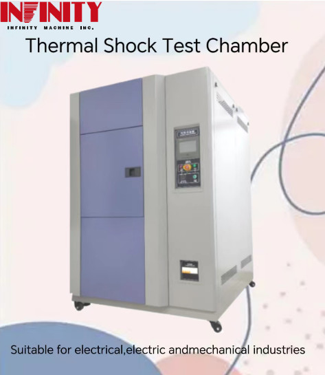 Temperature Uniformity ≦2.0C Programmable Hot Cold Shock Test Chamber with Observation Window