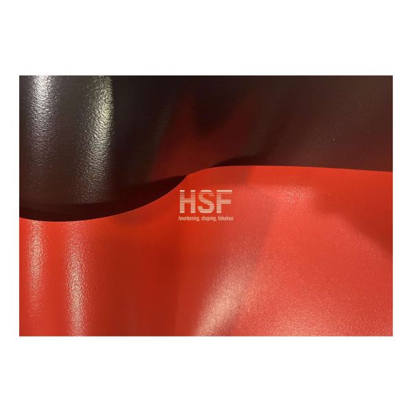 100μm Base Film 25μm Emboss Depth Red-Black Dual-Color CPP Film for Premium Stationery & Industrial Packaging