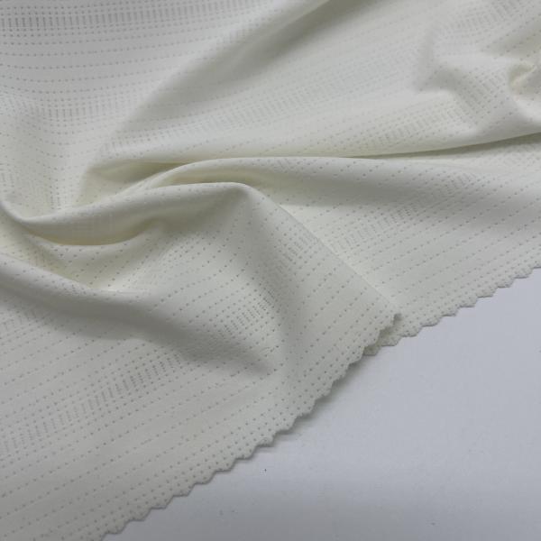 Multicolor Football Jersey Fabric Striped Attire Fabric D16-004