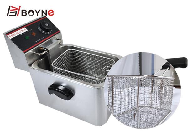 cozinha 2.86kw comercial que cozinha o equipamento frigideira do tanque de 4 litros única