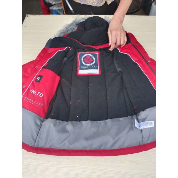 Windproof Waterproof Children's Winter Clothes 4-16Y Kids Heavy Jacket