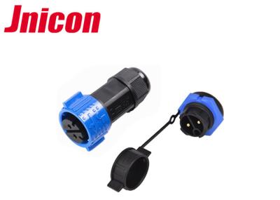Pin impermeável bonde da tomada e do soquete 2 do conector da montagem do painel IP67 50 ampères