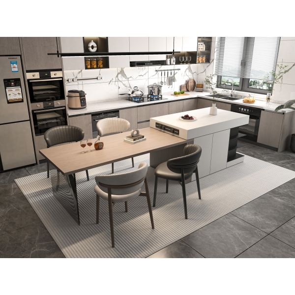Modern-Style Kitchen Cabinets Suitable For Villas And Large-Sized Residences