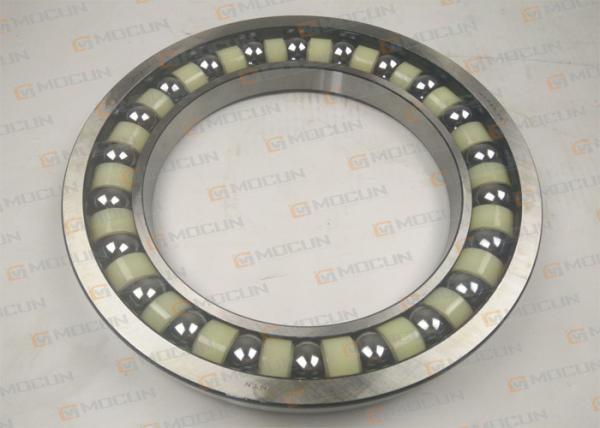 High Speed Stainless Steel Ball Bearings , Single Row Angular Contact Ball Bearings BA205-10