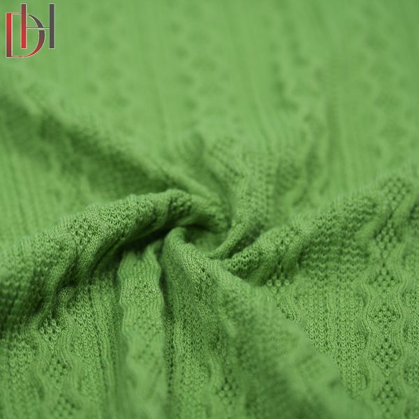 Winter Clothing Woven Jacquard Fabric Breathable Jacquard Polyester Fabric