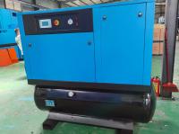 Laser Cutting Rotary Screw Compressor Compact Tank Mounted For Fiber Laser Cutter