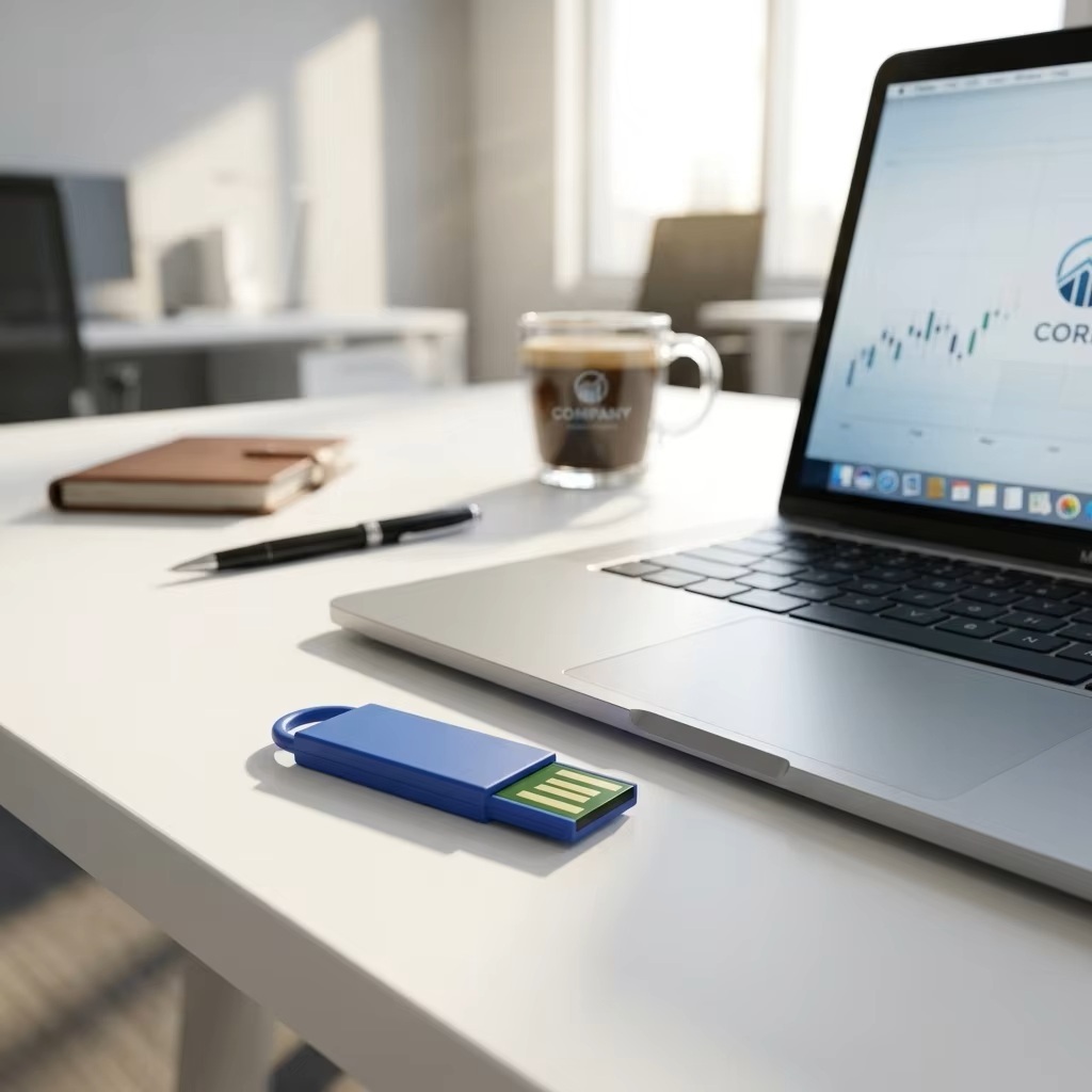 USB 3.0 Reading Speed Plastic USB Stick Featuring Optional AES 128-bit Encryption and Custom Print Or Laser Logo for Data Transfer