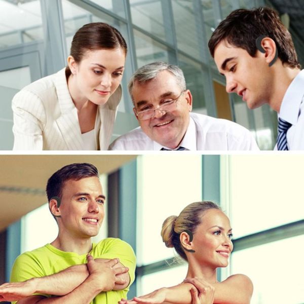 Наушника спорт наушников наушников наушников Bluetooth костной проводимости шлемофон беспроводного бесшнурового хэндс-фри с Mic