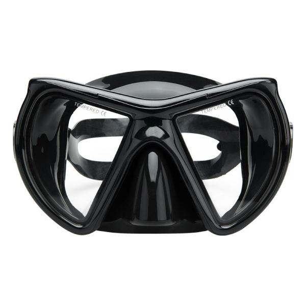 4mm Tempered Glass Dive Prescription Snorkel Mask Anti Fog Underwater