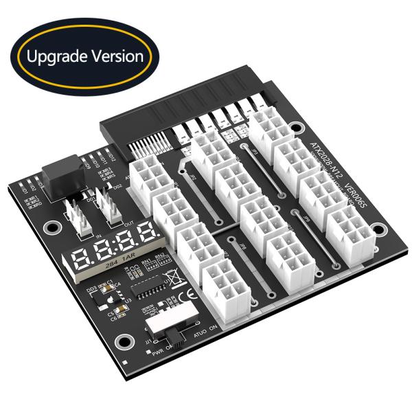 ATX 12x6Pin Breakout Board avec flash LED pour HP 733428-101 720620-B21 830272-B21 720478-B21